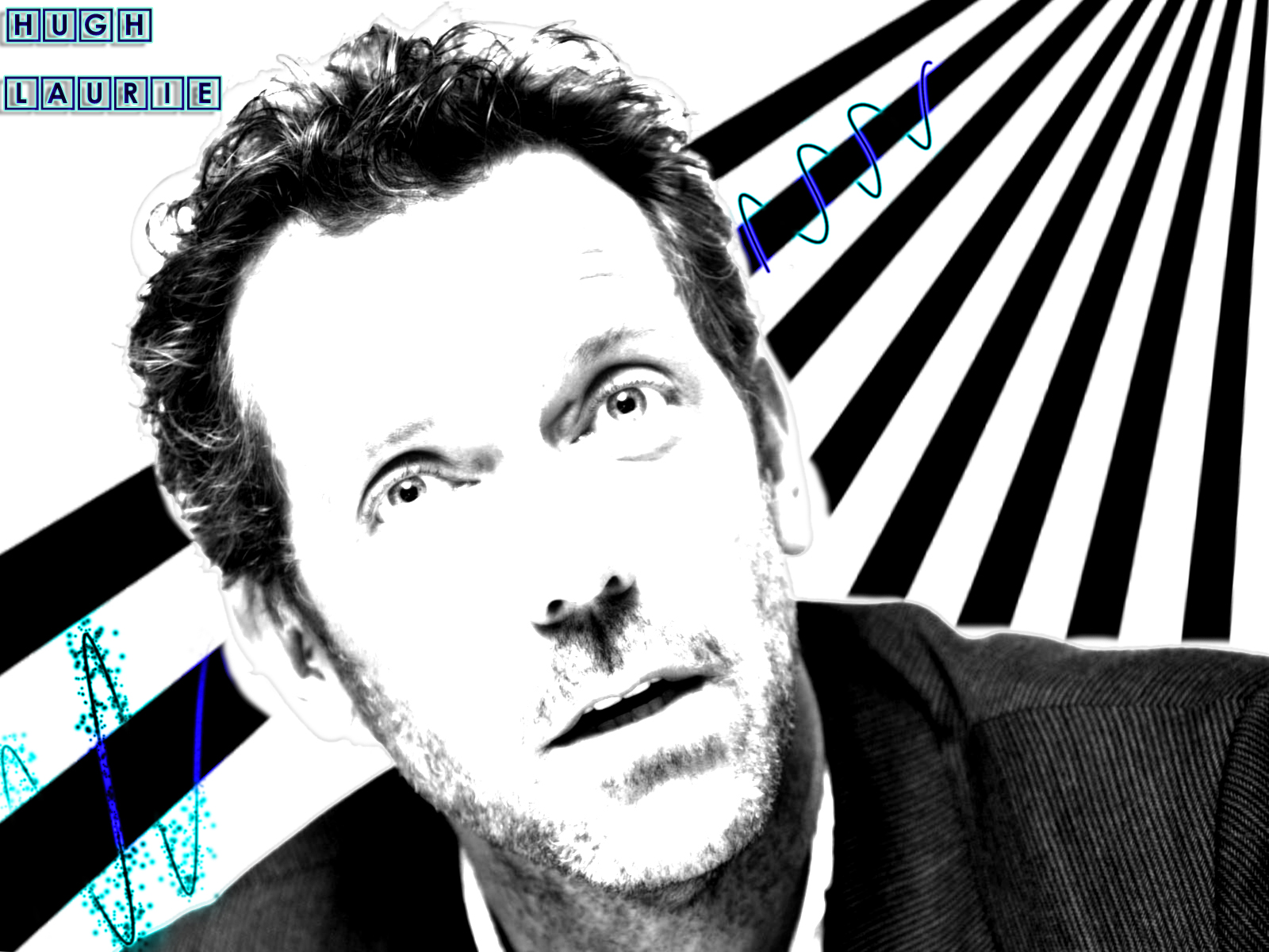 Wallpapers TV Soaps Dr [H]ouse Hugh Laurie_Dessin