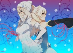 Fonds d'cran Manga Girls des Neiges