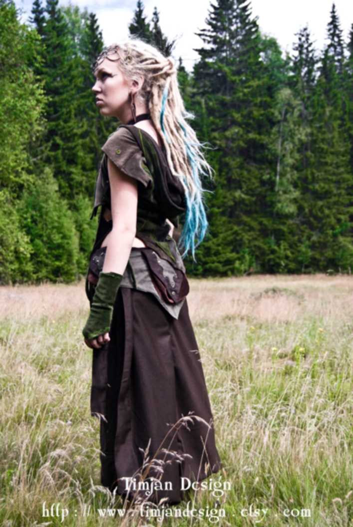 Wallpapers People - Events Women - Femininity Fantasy Girl with dreads.