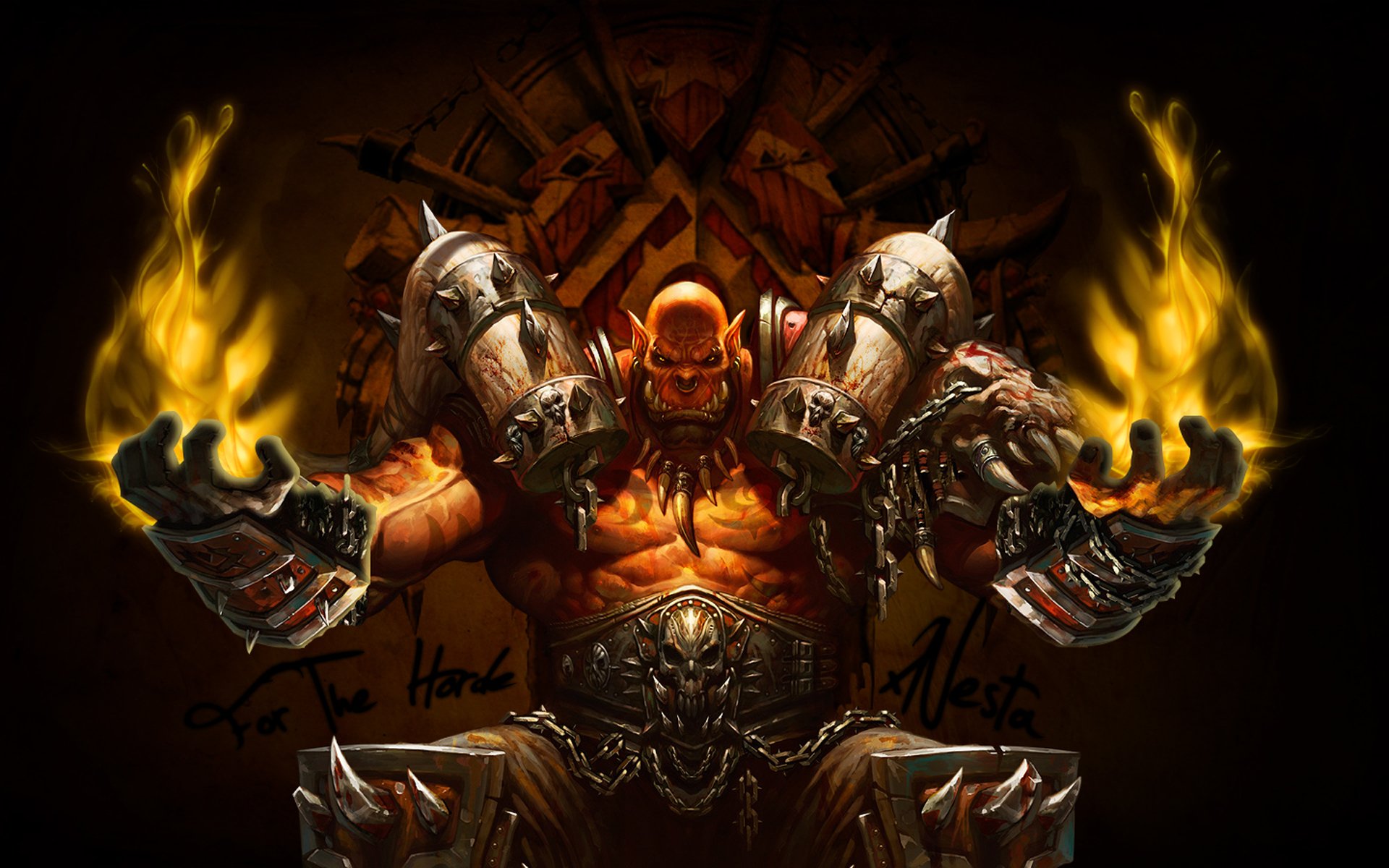 Wallpapers Video Games World of Warcraft: Cataclysm Garrosh