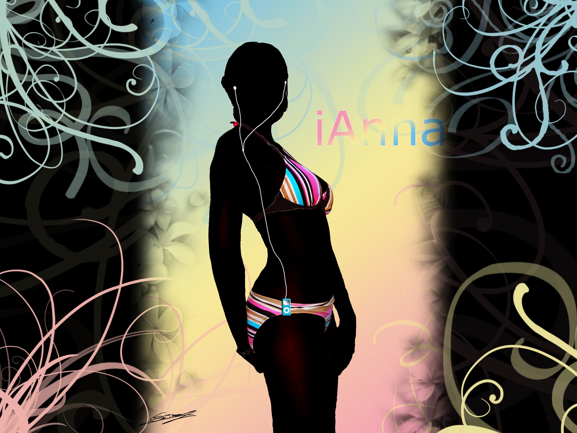 Wallpapers Digital Art Women - Femininity iAnna