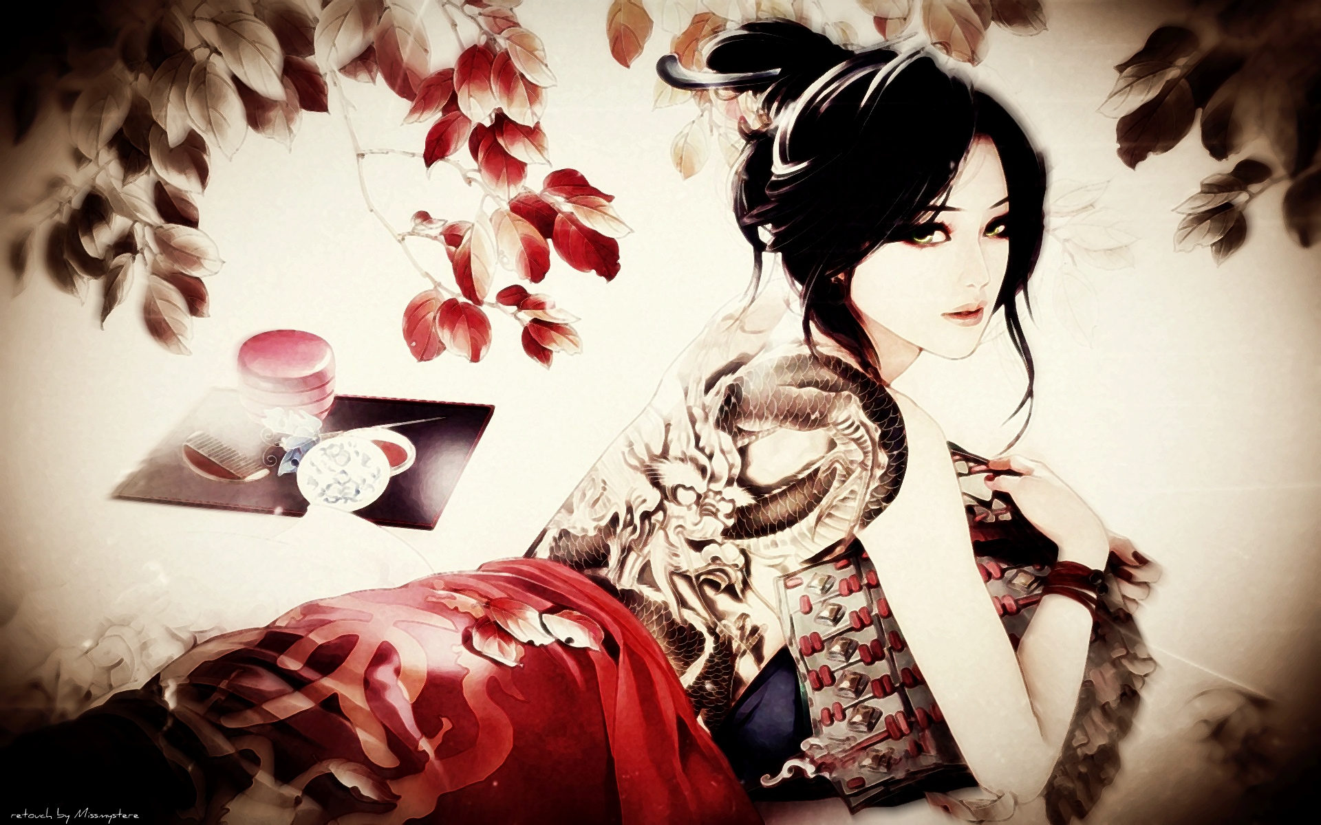 Wallpapers Digital Art Style Asian Japanese Dream