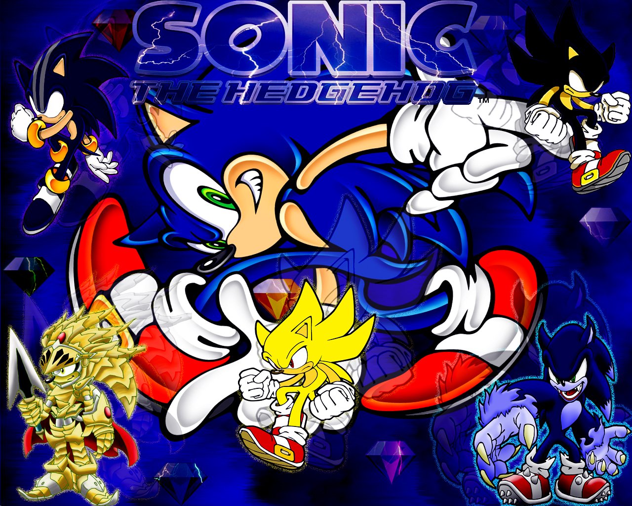 Wallpapers Video Games Sonic Sonic transformation