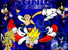 Fonds d'cran Jeux Vido Sonic transformation