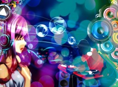 Wallpapers Manga Music DJ !