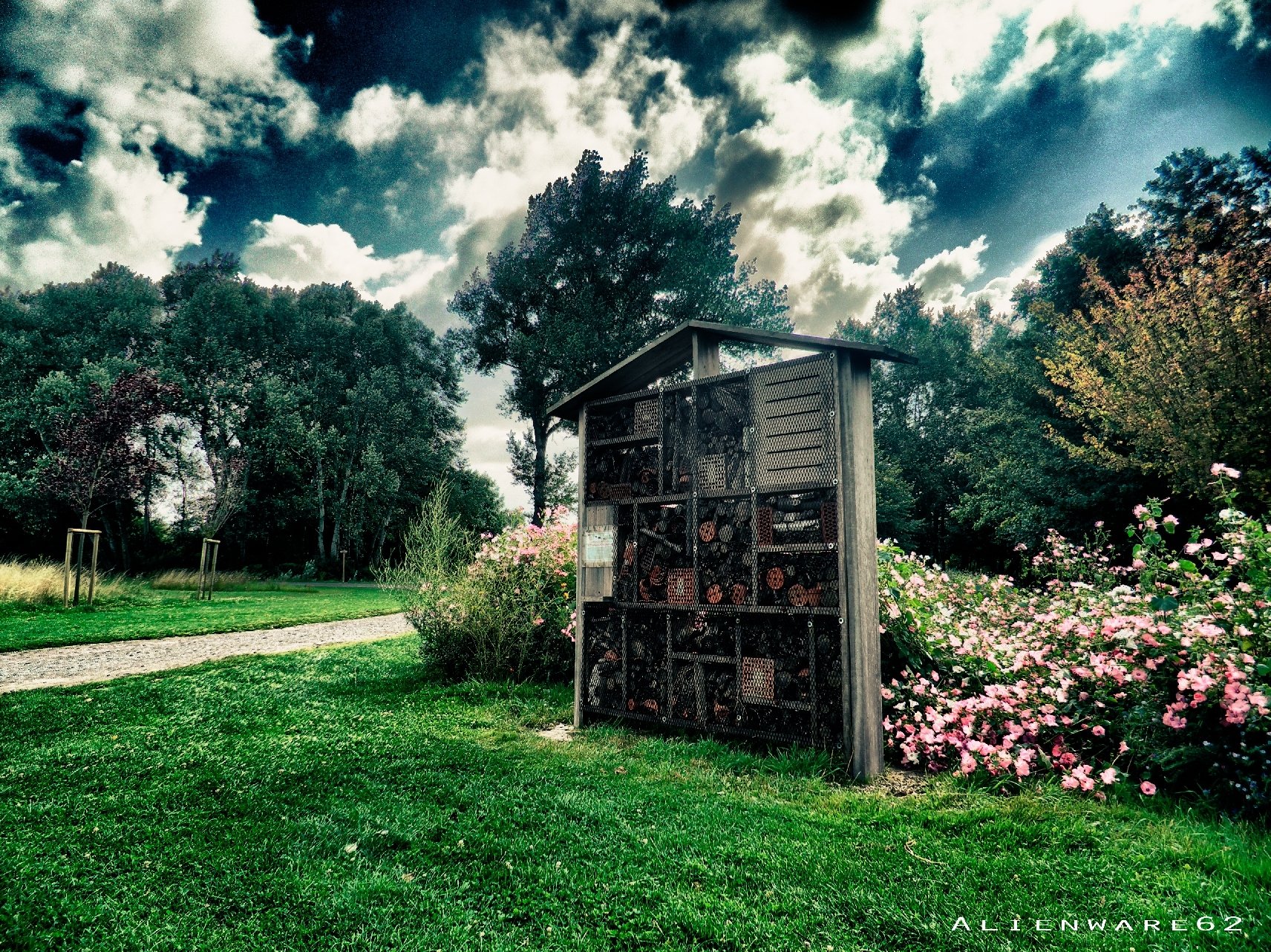 Fonds d'cran Nature Parcs - Jardins la petite cabane