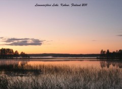 Fonds d'cran Nature Lammasjrvi Lake, Kuhmo, Finland