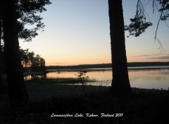 Fonds d'cran Nature Lammasjrvi Lake, Kuhmo, Finland