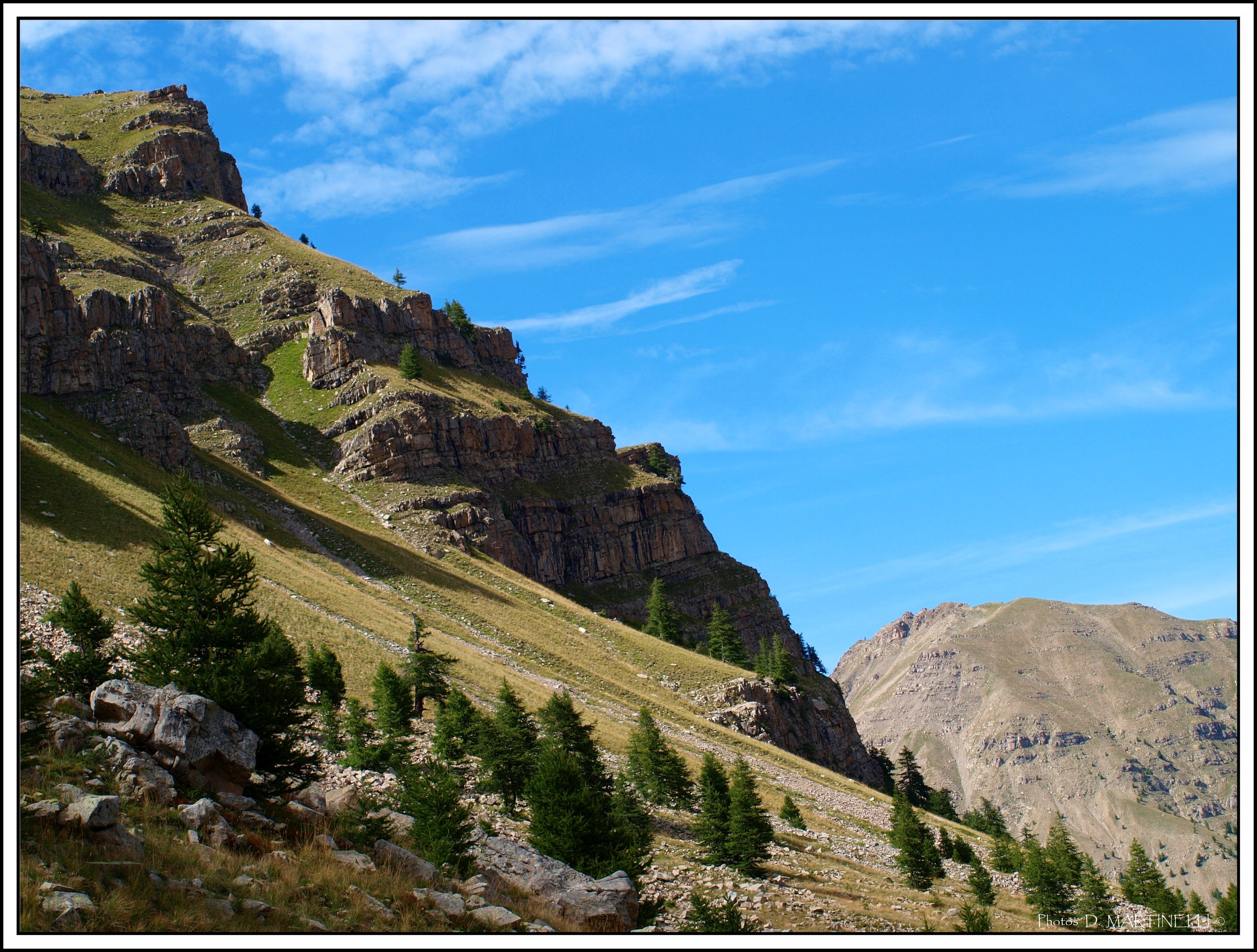 Wallpapers Nature Mountains Descente de Gialorgue