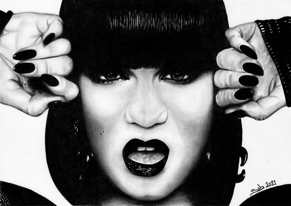 Wallpapers Art - Pencil Portraits JESSIE J