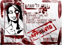 Wallpapers Digital Art Pass To Hell Approved