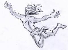 Fonds d'cran Art - Crayon Tarzan