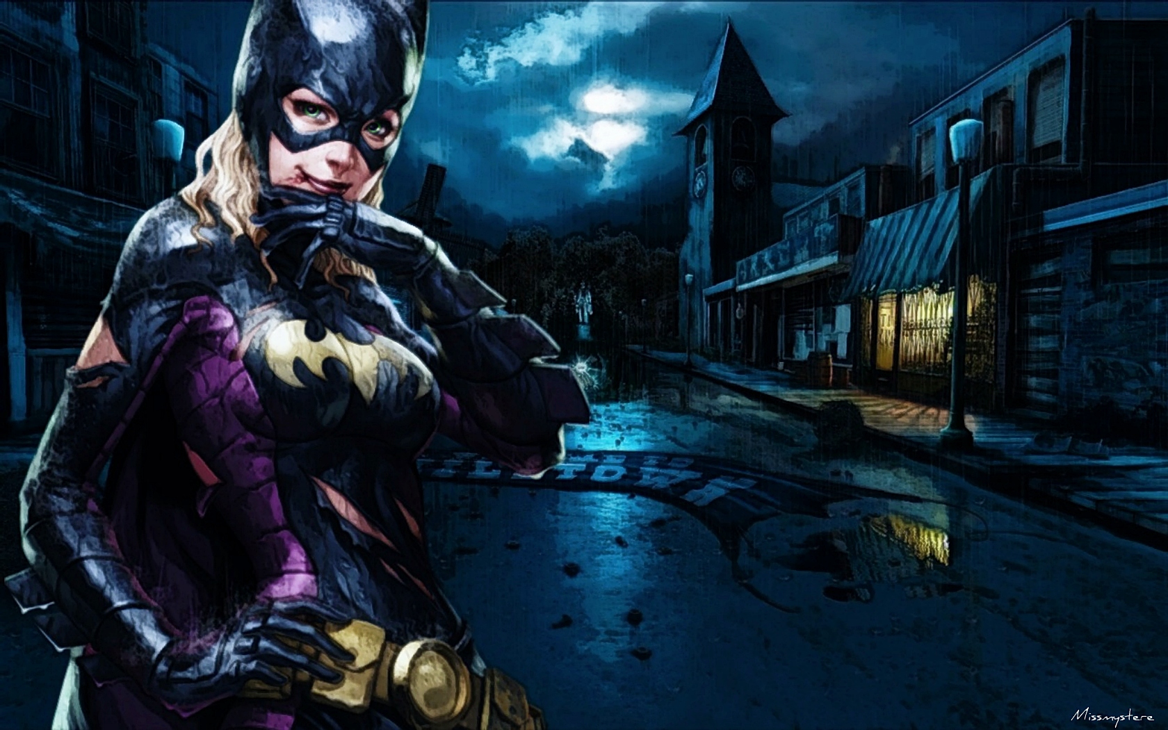 Wallpapers Comics DC comics Batgirl Under the Rain