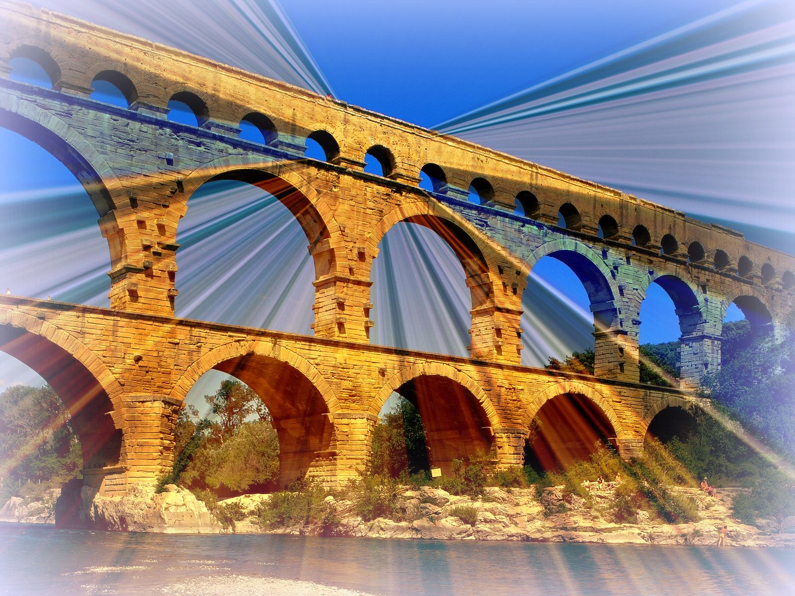 Wallpapers Constructions and architecture Bridges - Aqueduct 