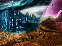 Wallpapers Fantasy and Science Fiction Paysage Espace 2