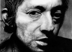Fonds d'cran Art - Crayon Serge Gainsbourg
