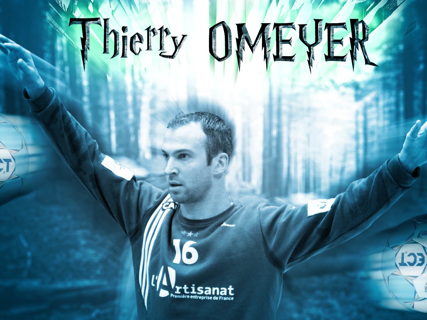 Fonds d'cran Sports - Loisirs Handball Thierry OMEYER