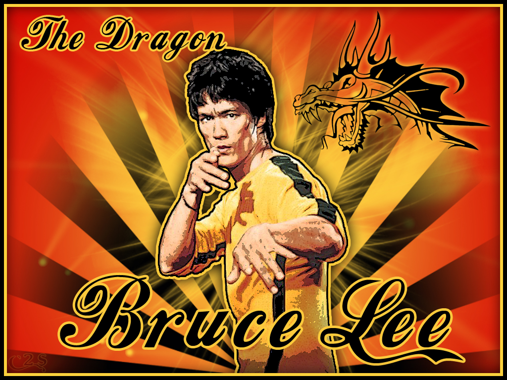 Fonds d'cran Clbrits Homme Bruce Lee The Dragon Bruce Lee