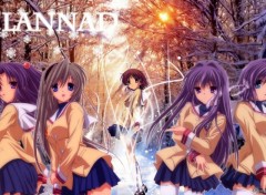 Wallpapers Manga Clannad Girls