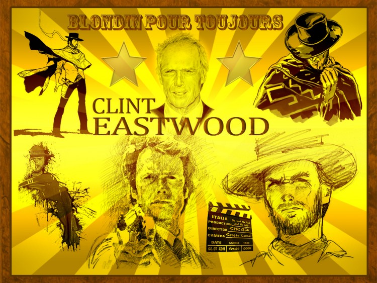 Fonds d'cran Clbrits Homme Clint Eastwood Clint Eastwood - blondin pour toujours