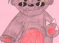 Fonds d'cran Art - Crayon McGeek -peluche- (dessin au crayon)