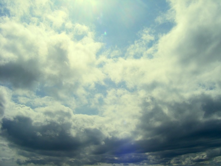 Fonds d'cran Nature Ciel - Nuages Un ange est pass par l ? 