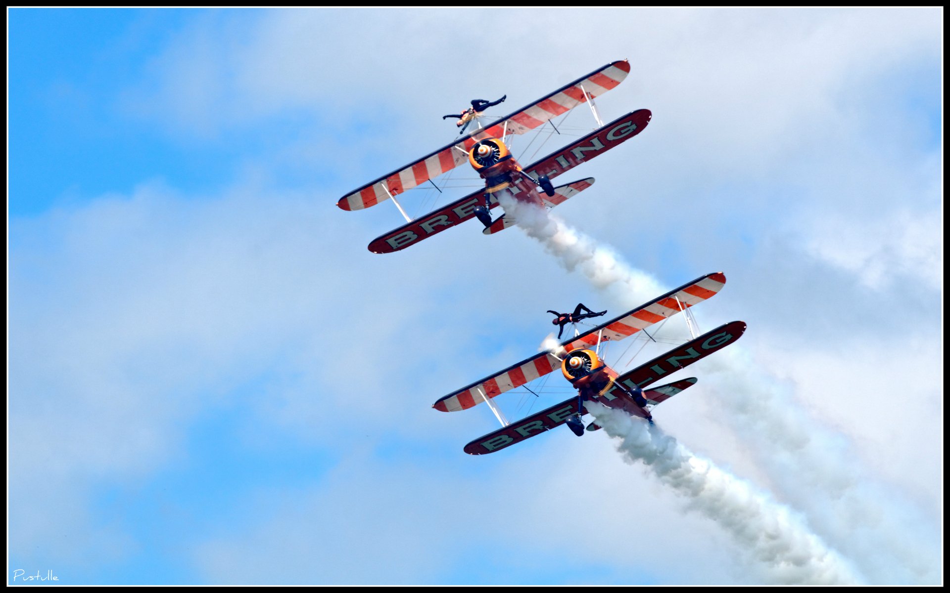 Wallpapers Planes Airshows Breitling Wingwalkers