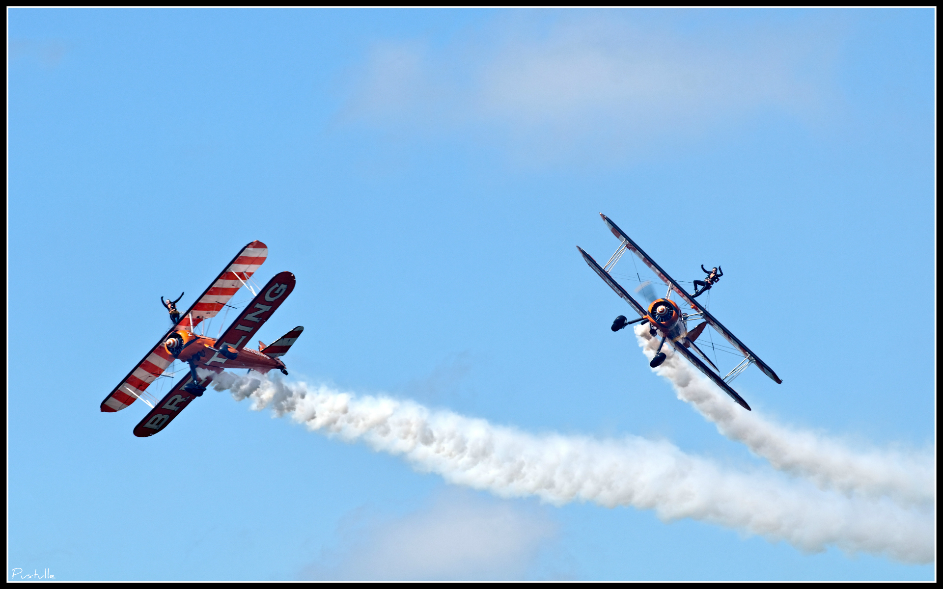 Fonds d'cran Avions Meetings ariens Breitling Wingwalkers