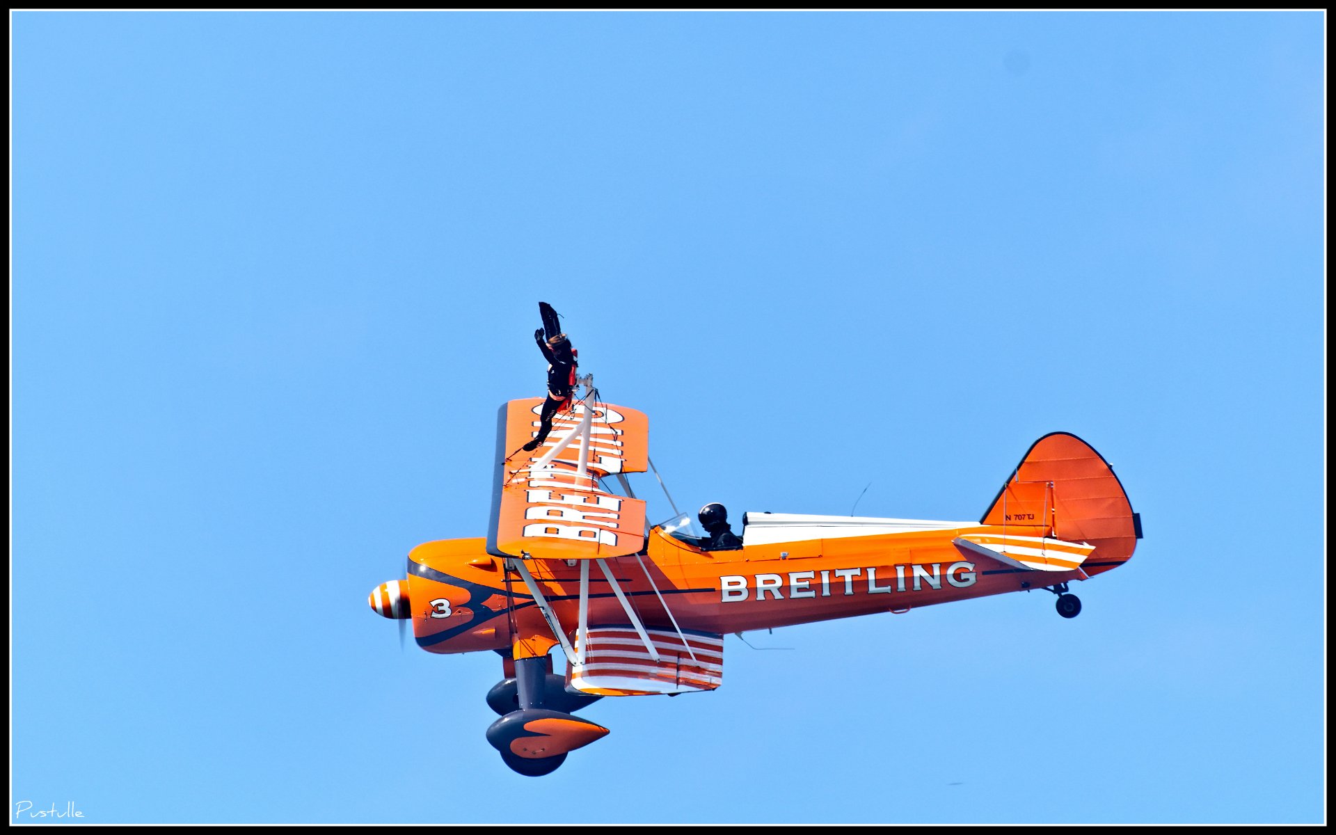 Fonds d'cran Avions Meetings ariens Breitling Wingwalkers