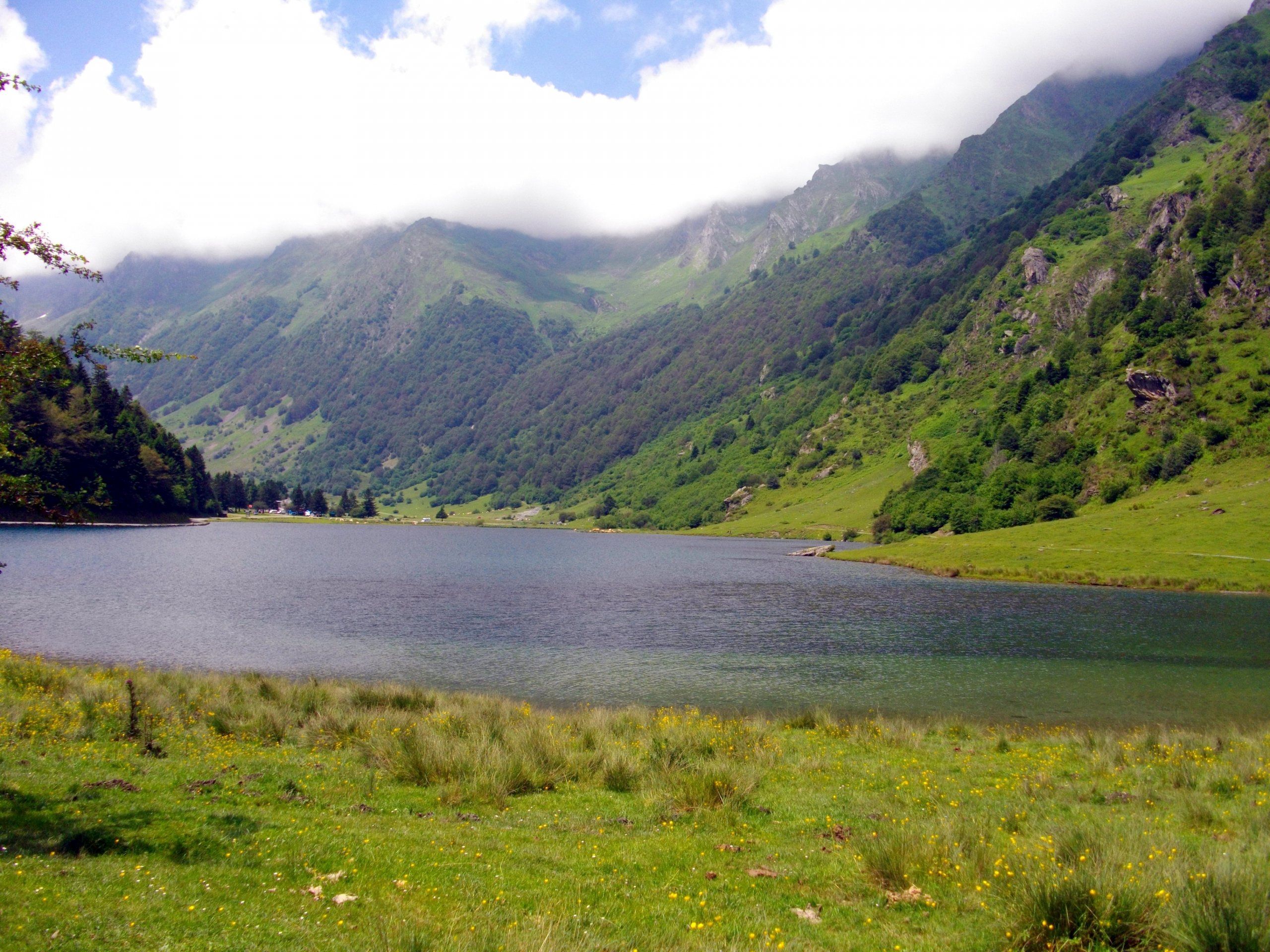 Wallpapers Nature Mountains lac d'estaing 