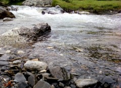 Fonds d'cran Nature Plage sur le torrent