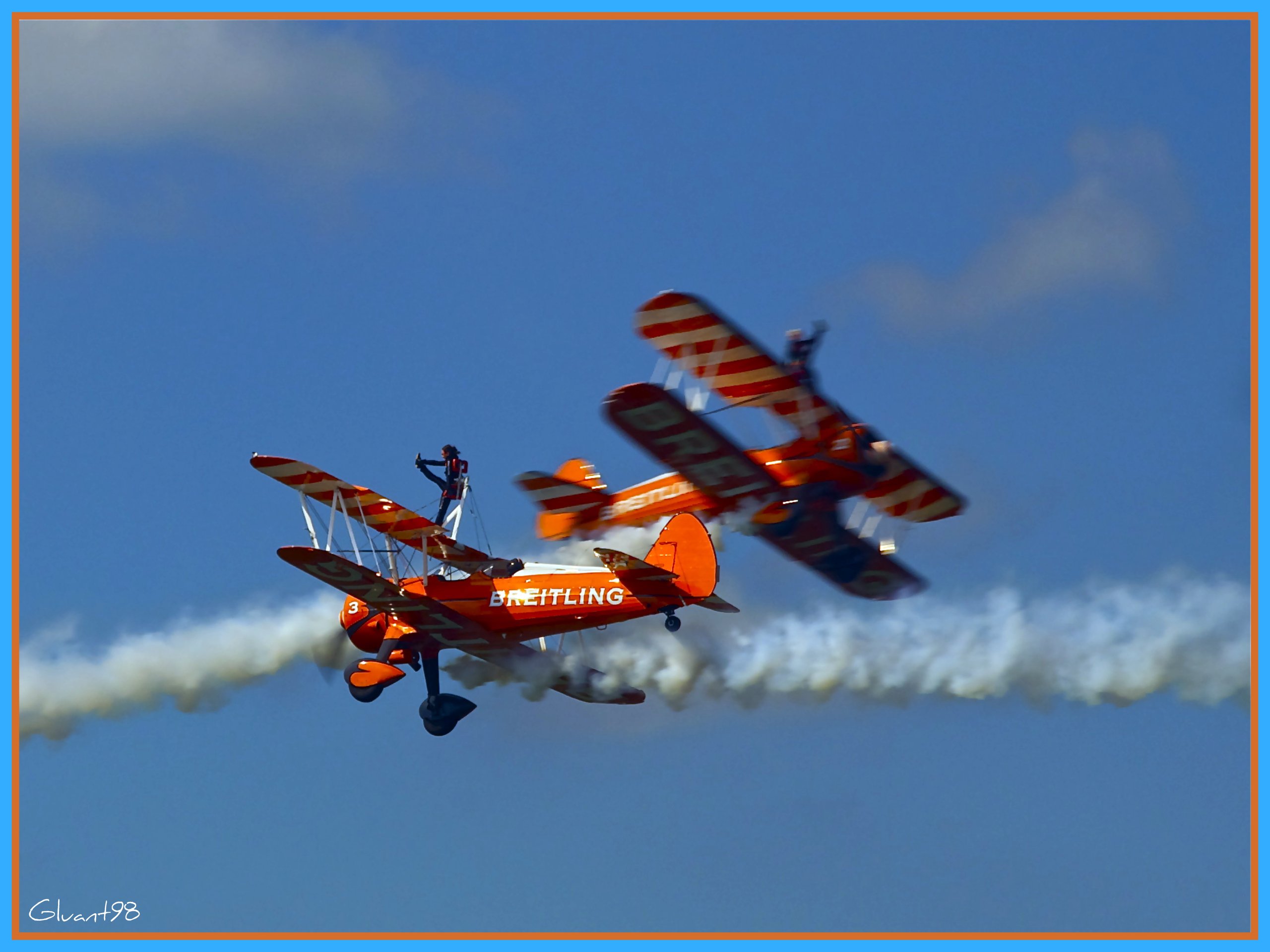 Wallpapers Planes Airshows Breitling Wingwalkers