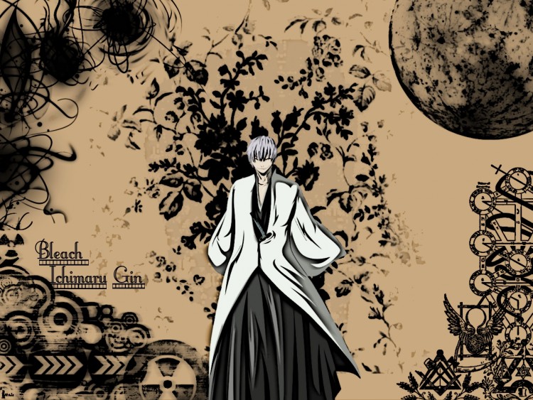 Fonds d'cran Manga Bleach Gin_Ichimaru fall on the far side of darkness