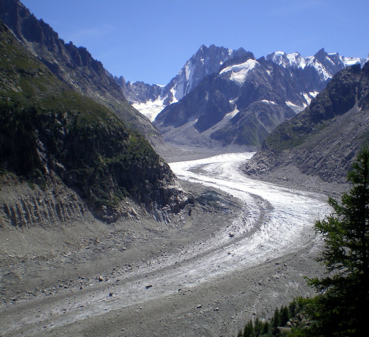 Wallpapers Nature Mountains la mer de glace