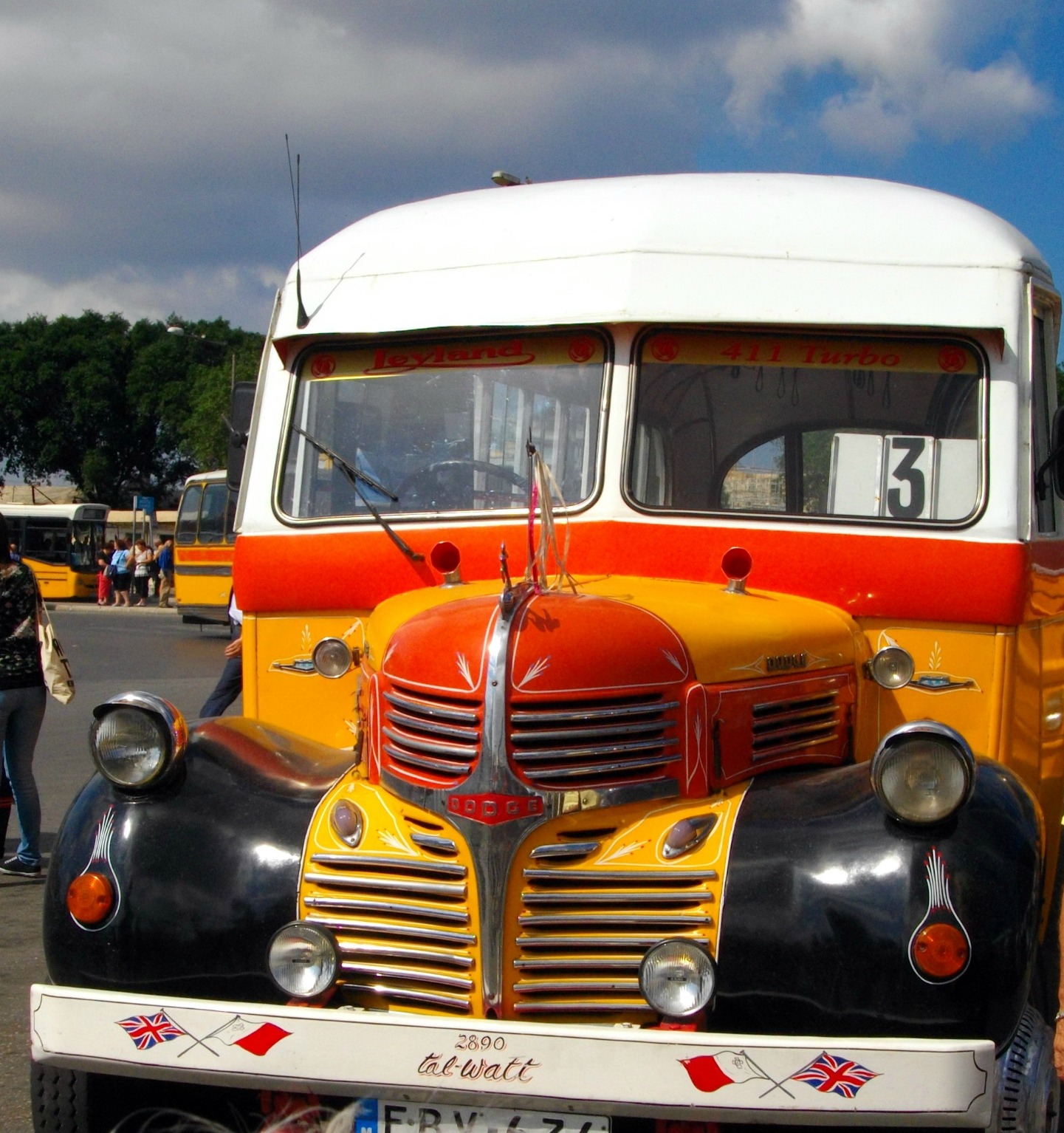 Fonds d'cran Transports divers Bus - Autocars bus rétro maltais