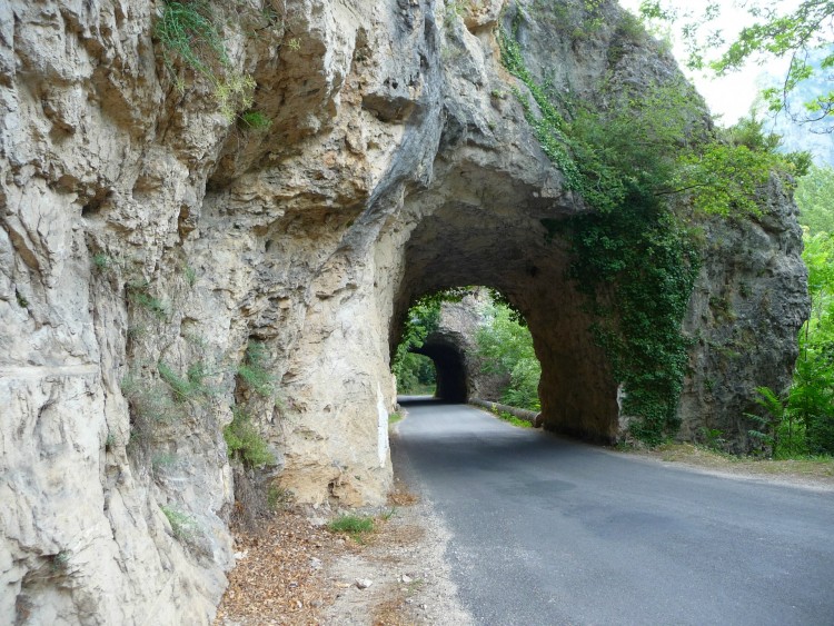 Wallpapers Constructions and architecture Tunnels Tunnels des Gorges du Tarn