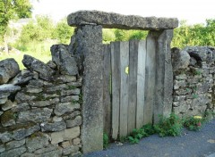 Fonds d'cran Constructions et architecture Porte de verger