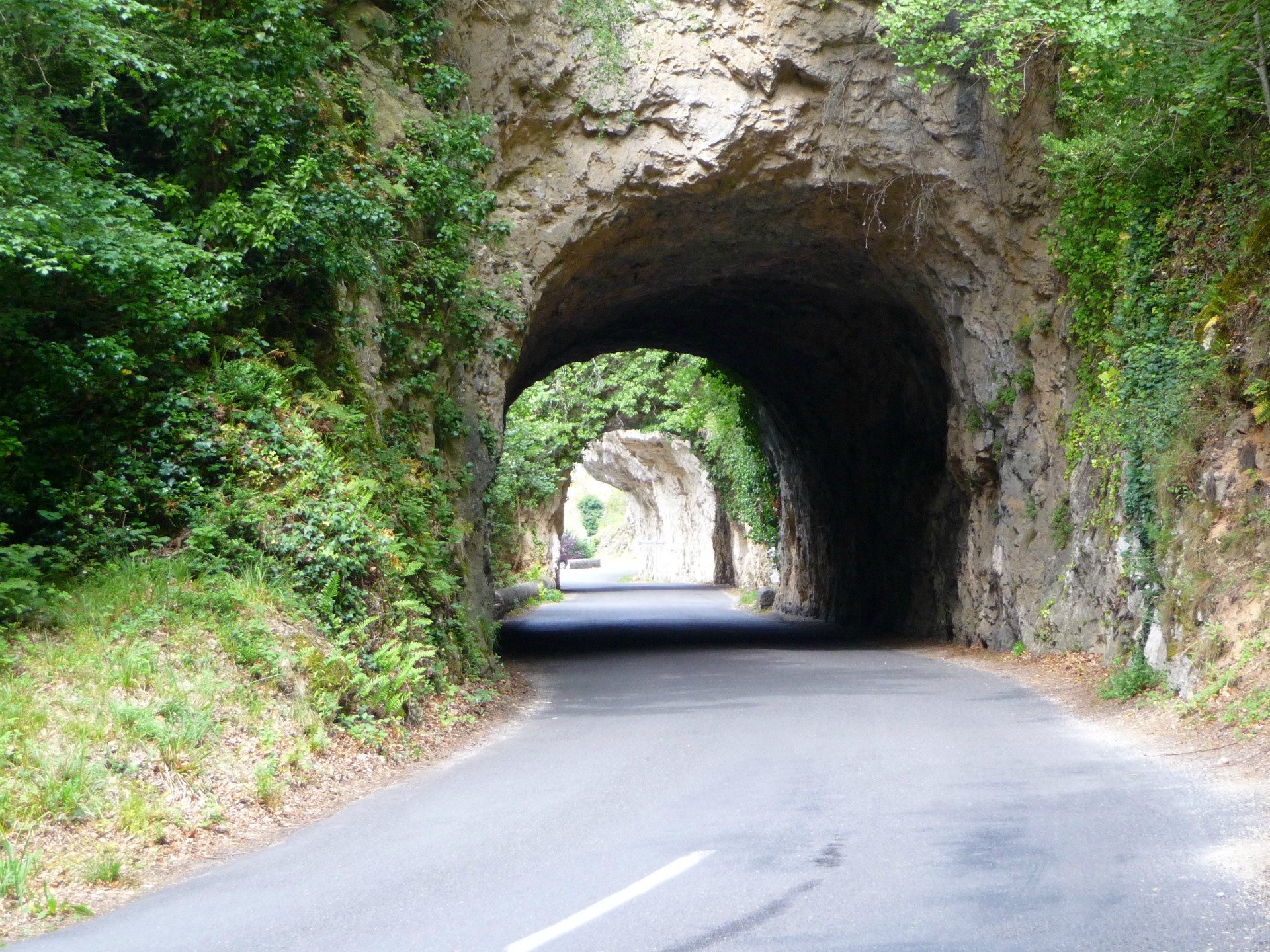 Wallpapers Constructions and architecture Tunnels Tunnels des Gorges du Tarn