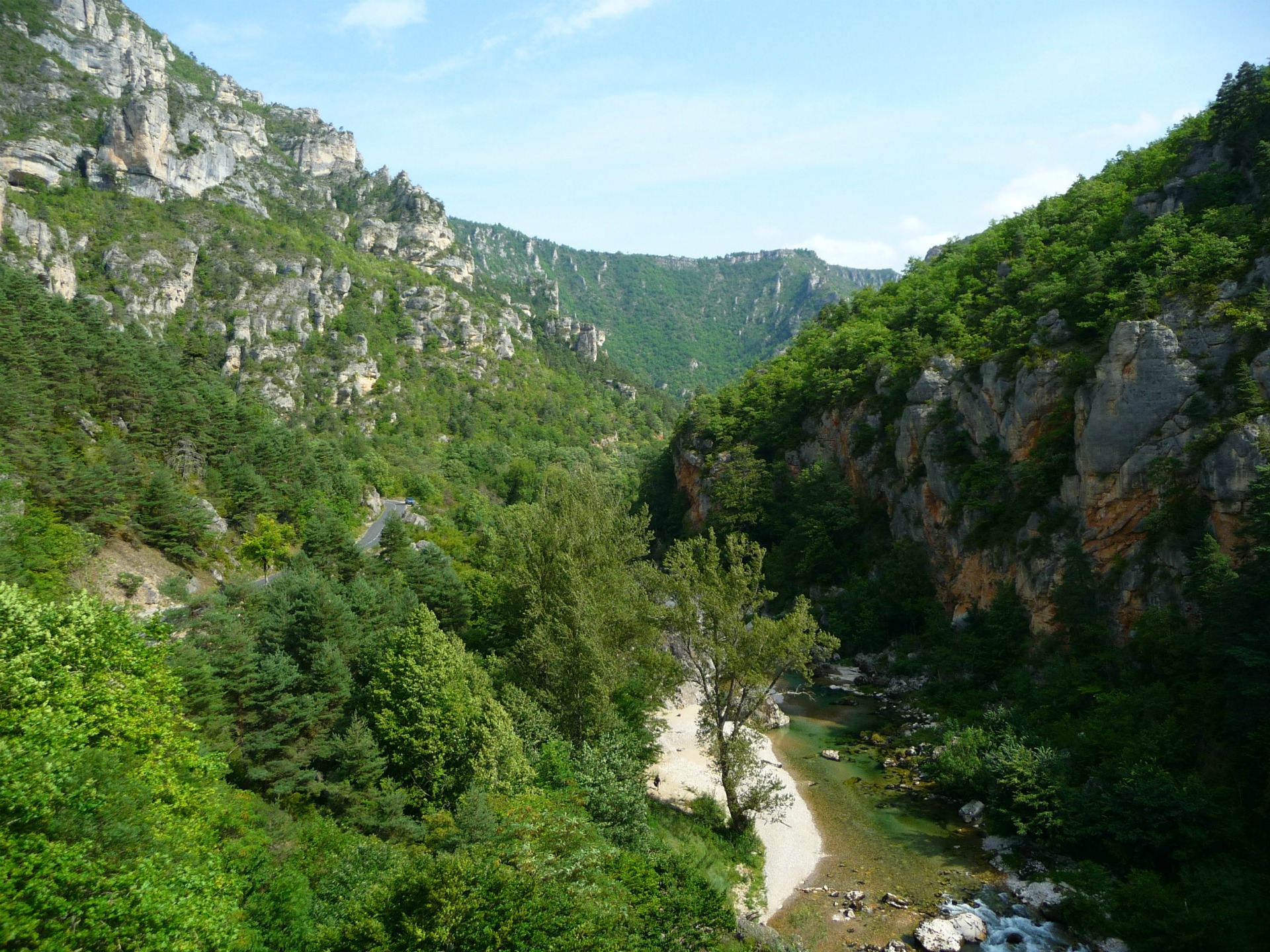 Fonds d'cran Nature Montagnes Gorges du Tarn