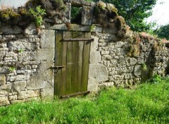 Fonds d'cran Constructions et architecture Porte de verger