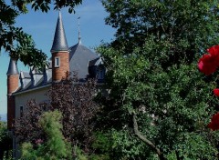 Wallpapers Constructions and architecture chateau Gazilhan , loire 42