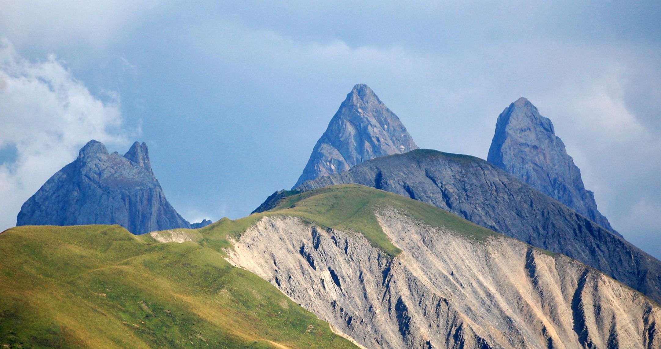 Wallpapers Nature Mountains Les aiguilles d'arves