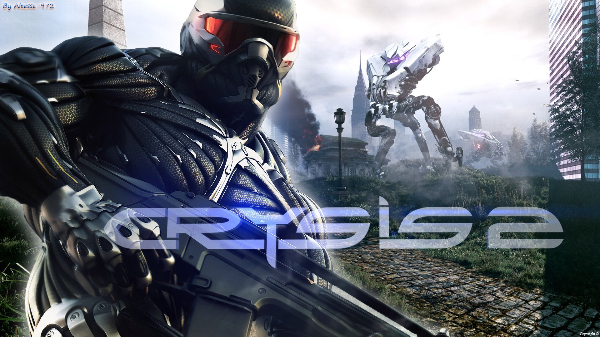 Fonds d'cran Jeux Vido Crysis 2 Crysis-Mixed