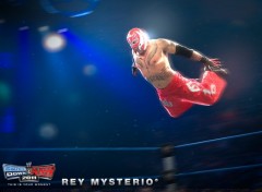 Fonds d'cran Sports - Loisirs Rey Mysterio en l'air