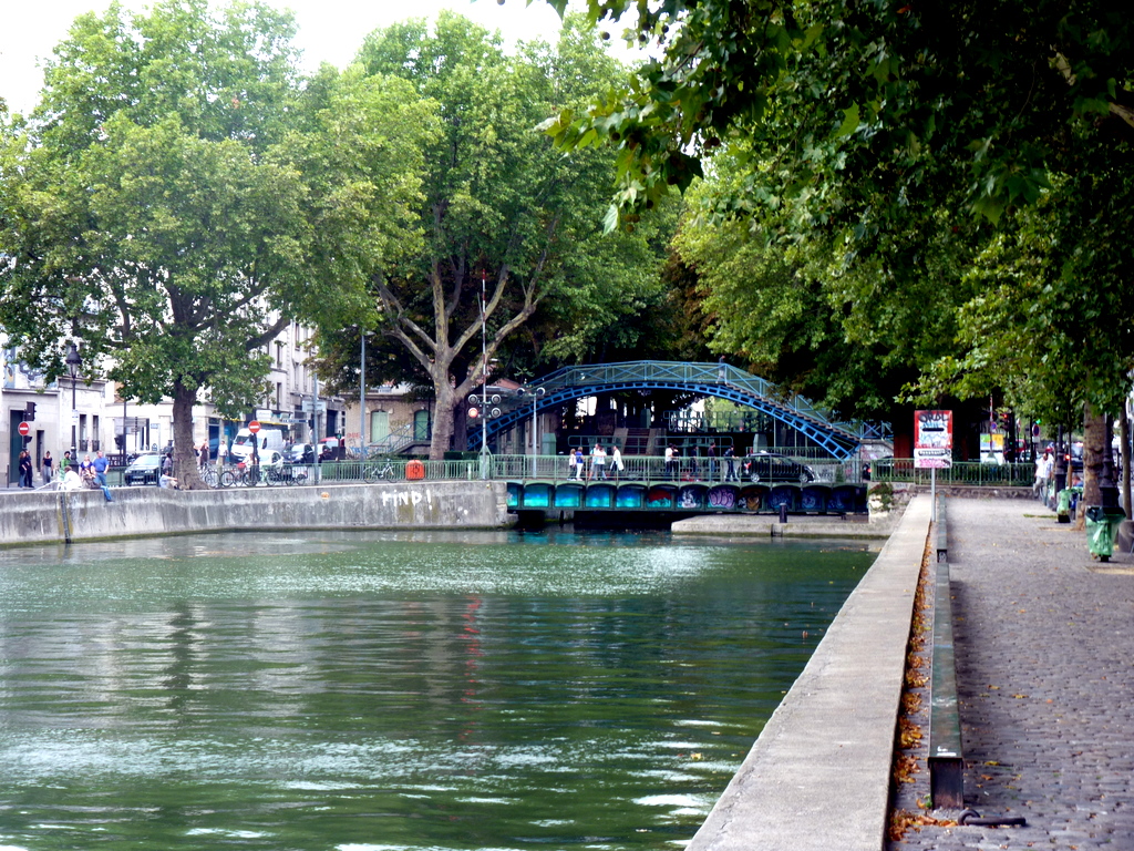 Wallpapers Trips : Europ France > Ile-de-France > Paris Canal Saint Martin