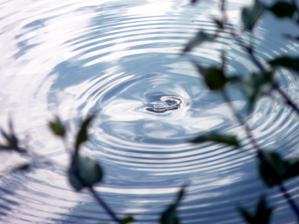 Fonds d'cran Nature Eau Une Onde d'Eau