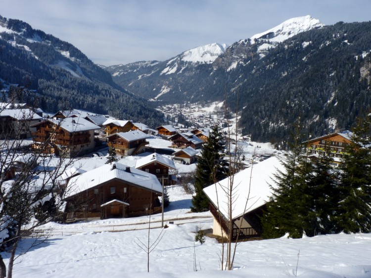 Fonds d'cran Nature Montagnes Chatel- Village