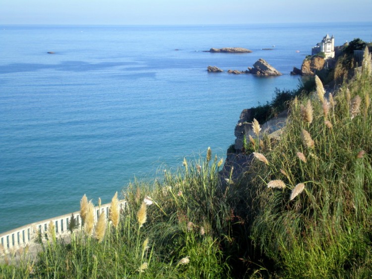 Wallpapers Nature Seas - Oceans - Beaches Chateau de Biarritz