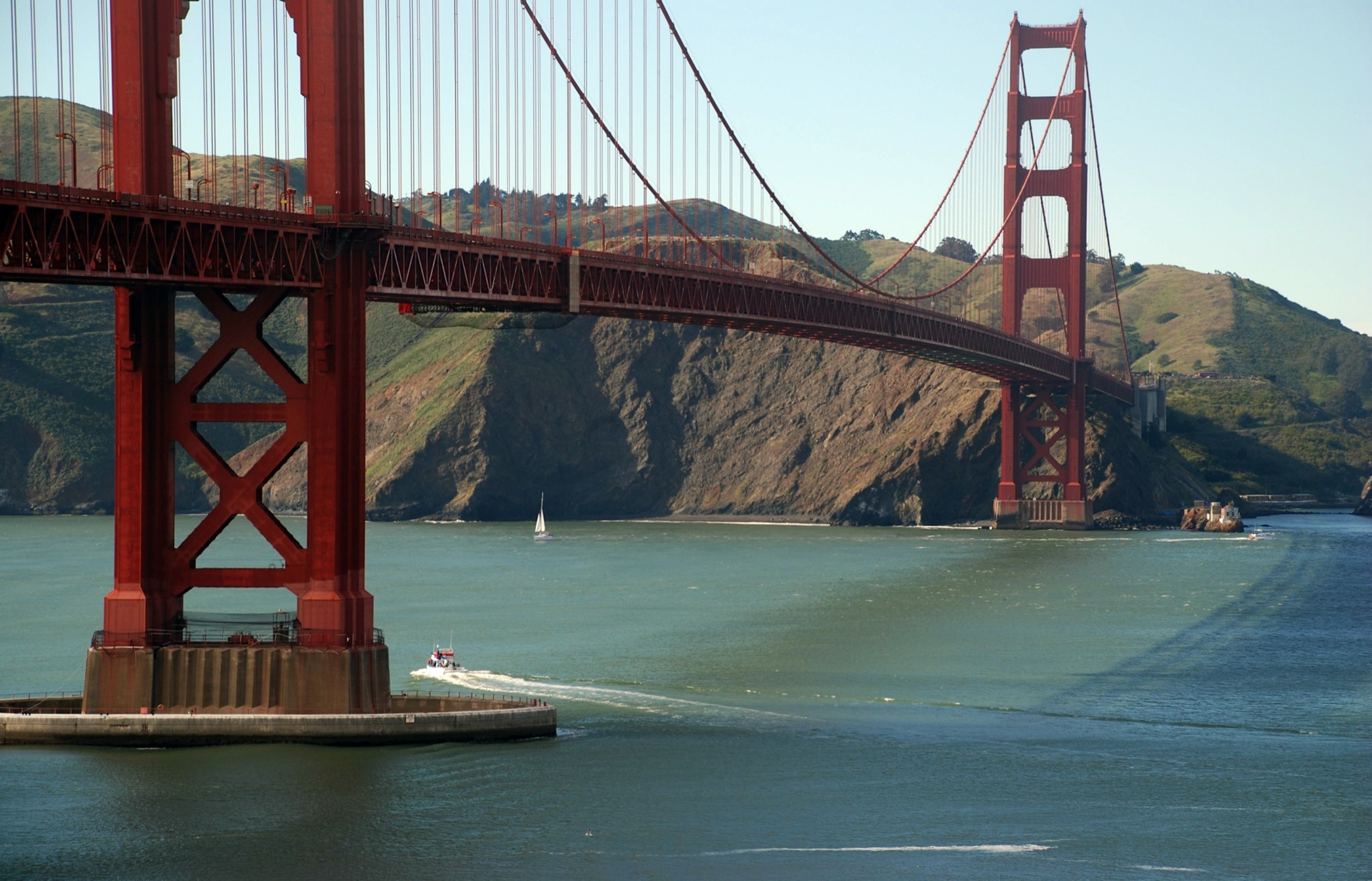 Wallpapers Constructions and architecture Bridges - Aqueduct Le Golden Gate