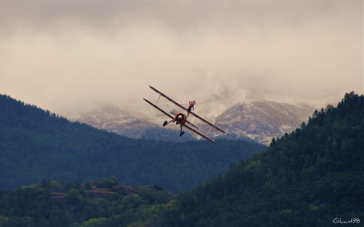 Fonds d'cran Avions Meetings ariens Breitling Wingwalkers